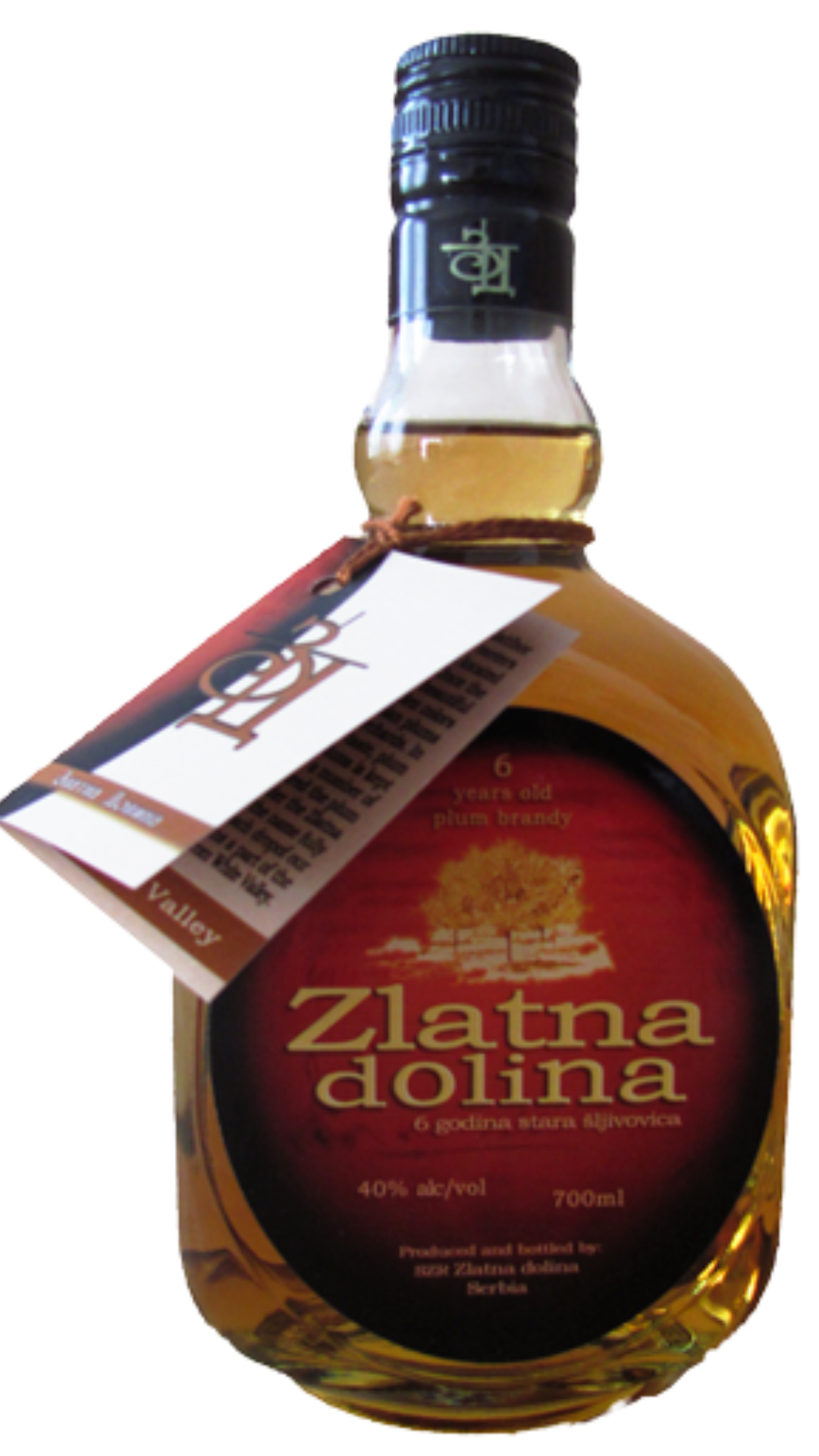 Zlatna Dolina Plum Brandy 6 y.o