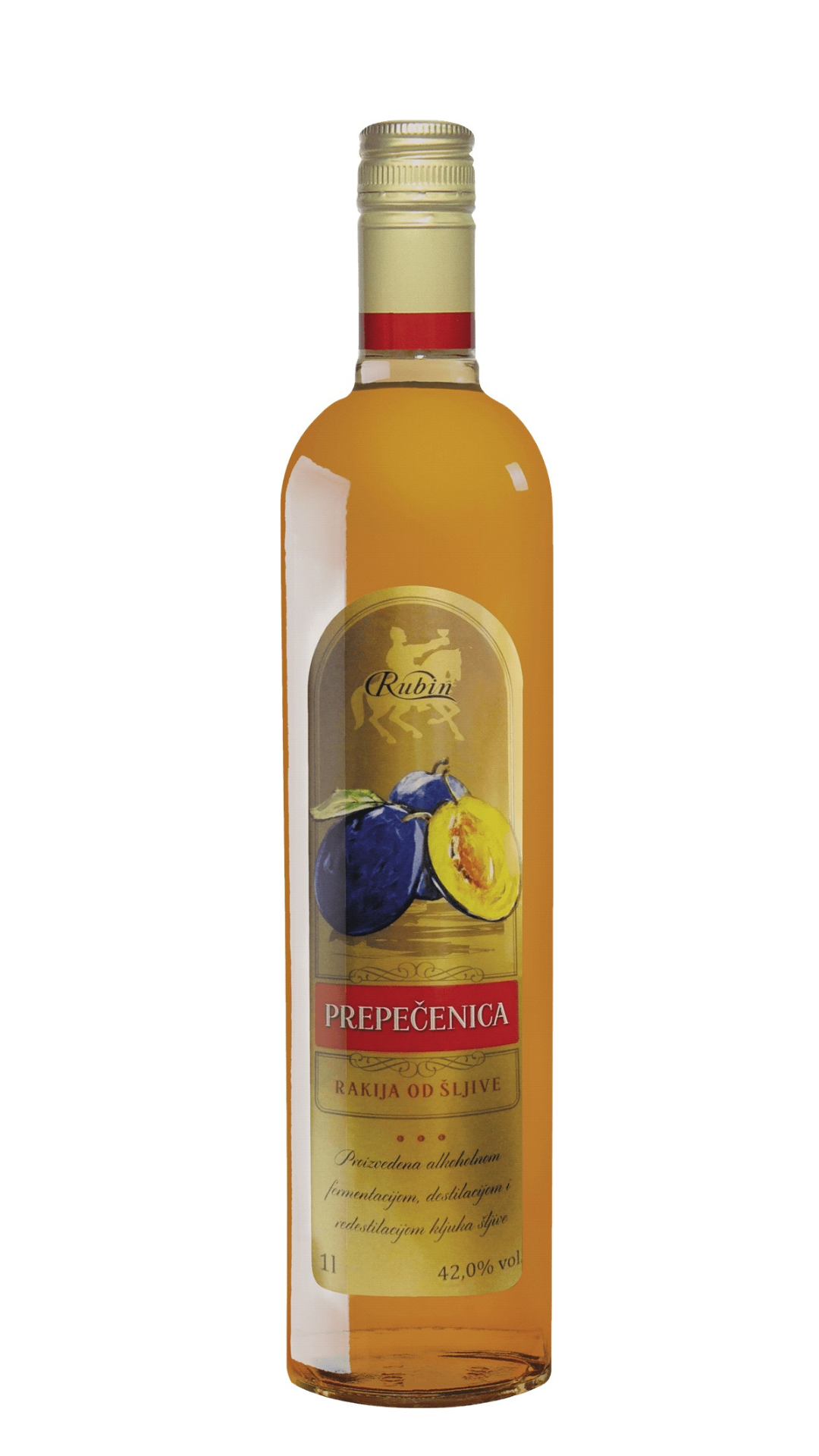 Rubin Prepečenica Plum Brandy 1 Litre