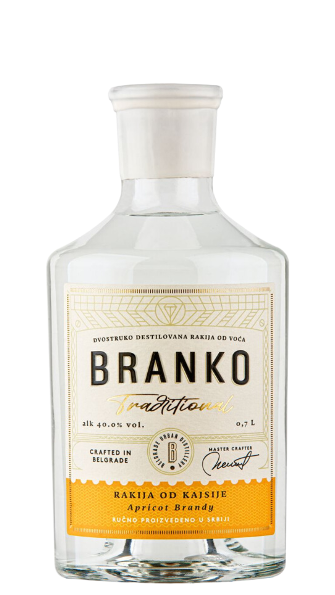 Branko Traditional Apricot Brandy 700ml