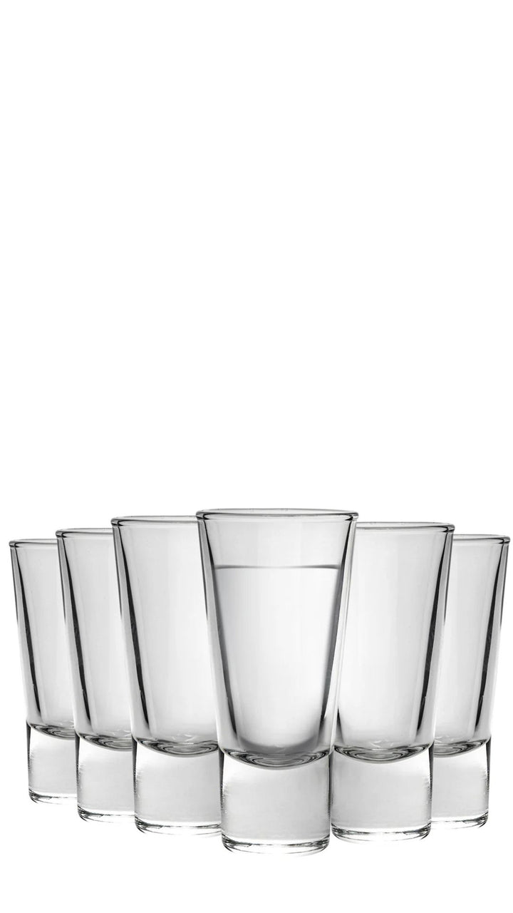 Liqueur Tall Shot Glass 70ml x 6