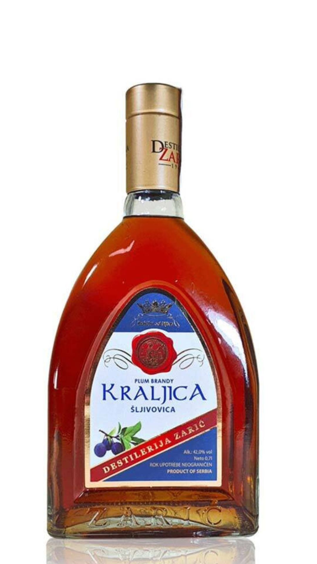 Zaric "THE QUEEN" Plum Brandy 700ml