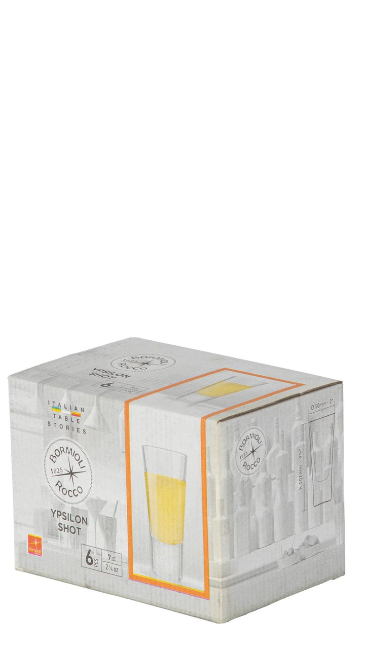 Liqueur Tall Shot Glass 70ml x 6