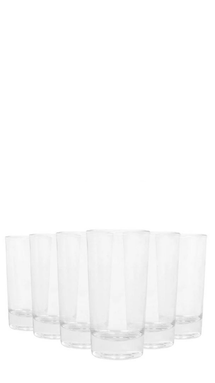 Rakija Tall Shot Glass 35ml - 6 Pack
