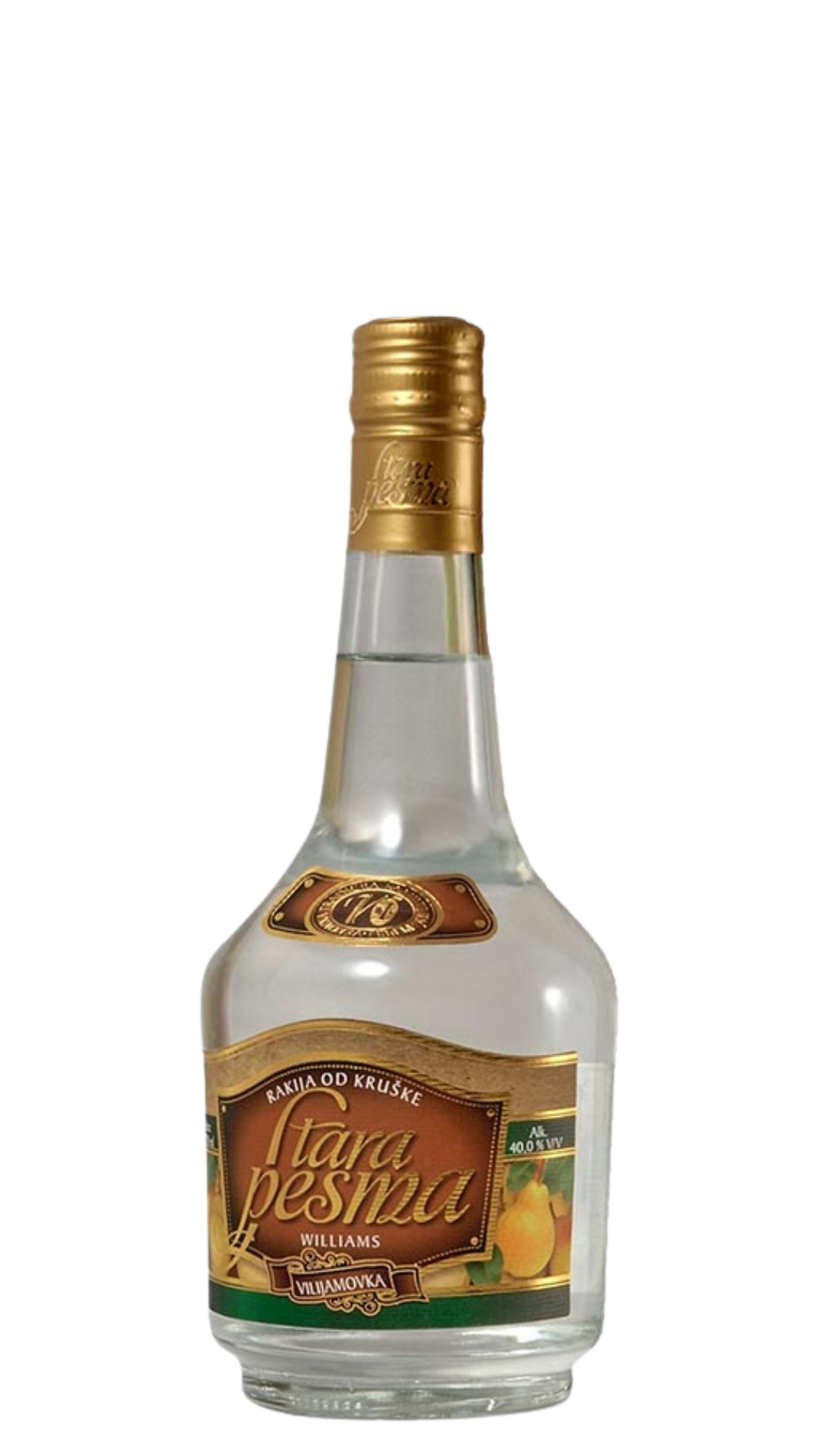 Stara Pesma Pear Brandy (Viljamovka) 700ml, available for online sale in Australia