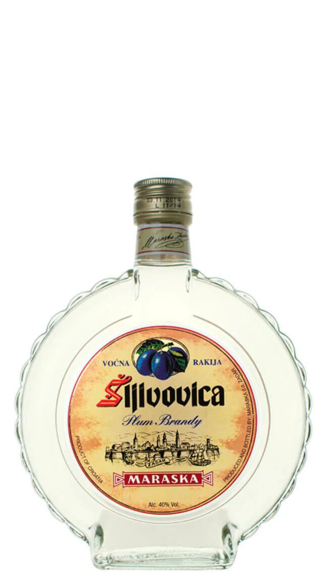 Maraska Plum Brandy 750ml