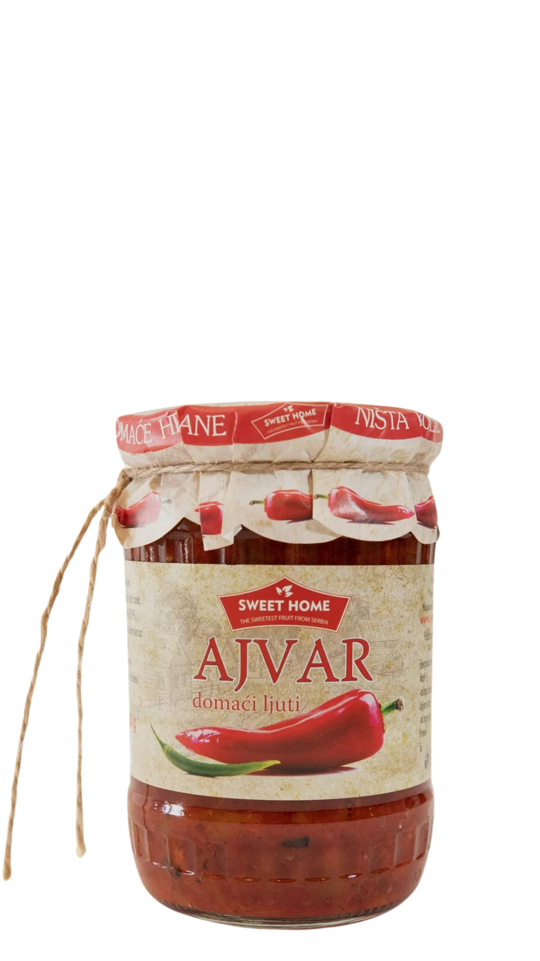Sweet Home Ajvar Mild 560g