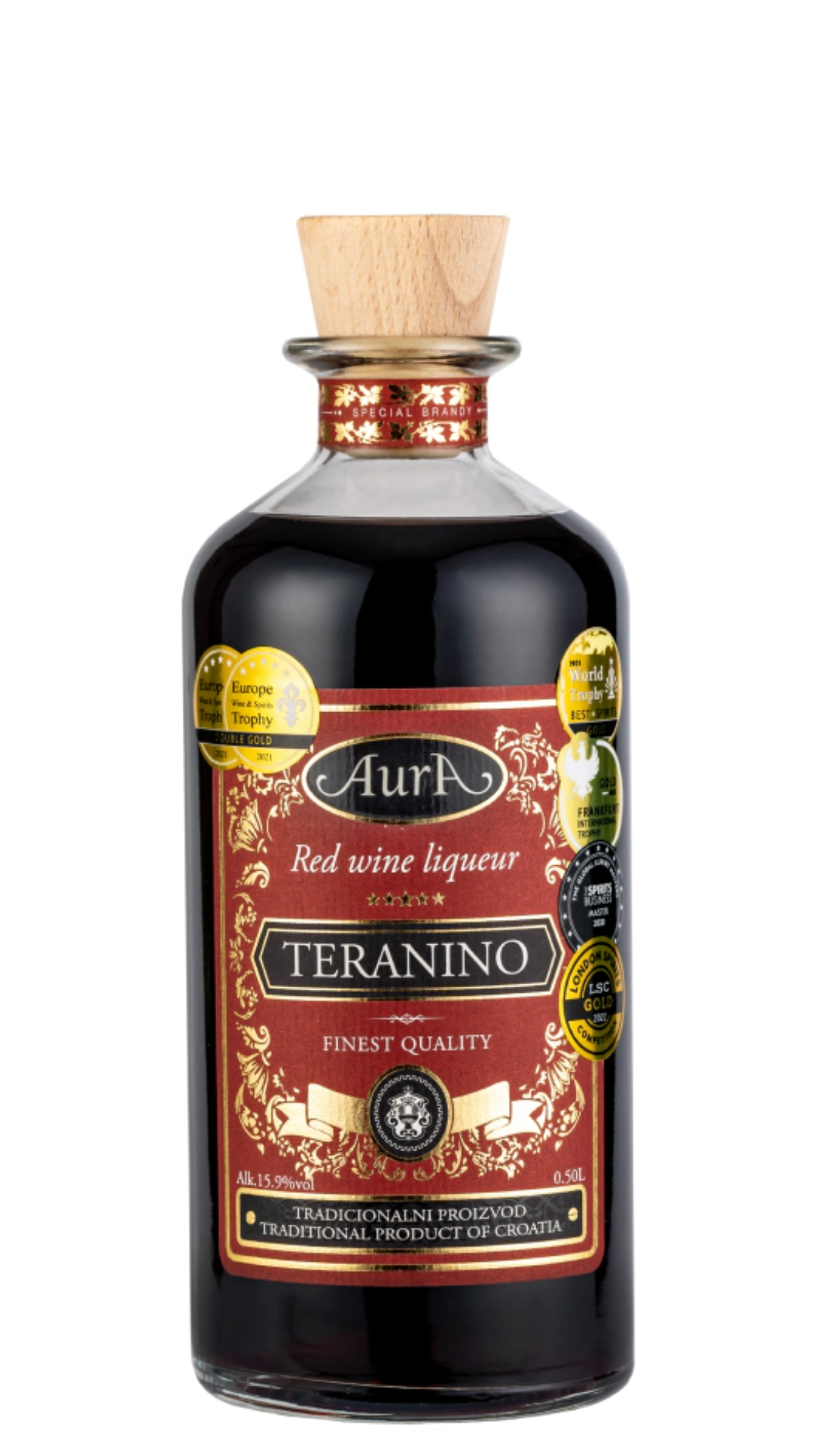 Aura Teranino Wine Brandy 500ml