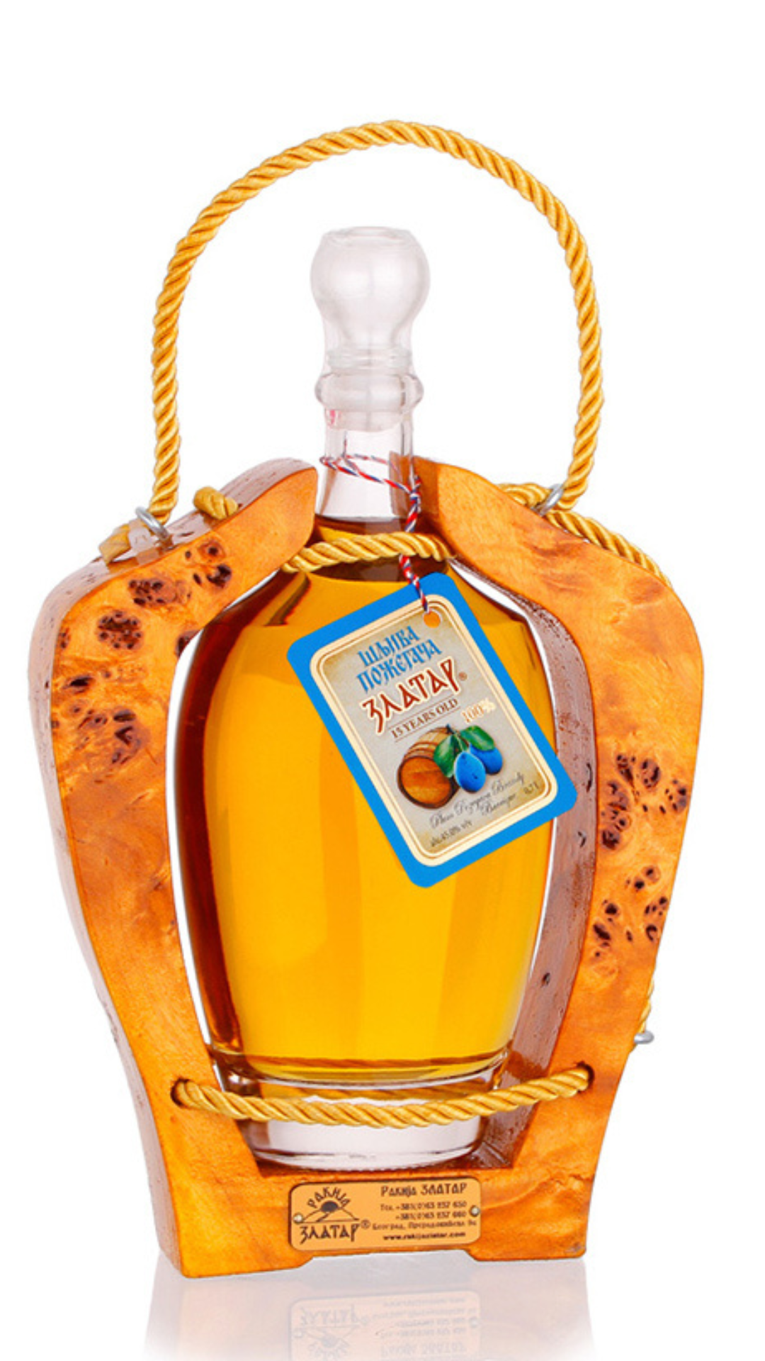 Zlatar Plum Brandy Gift 700ml 15 Y.O.
