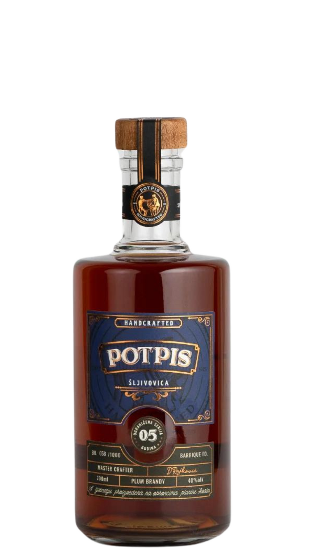 Potpis Plum Brandy 700ml