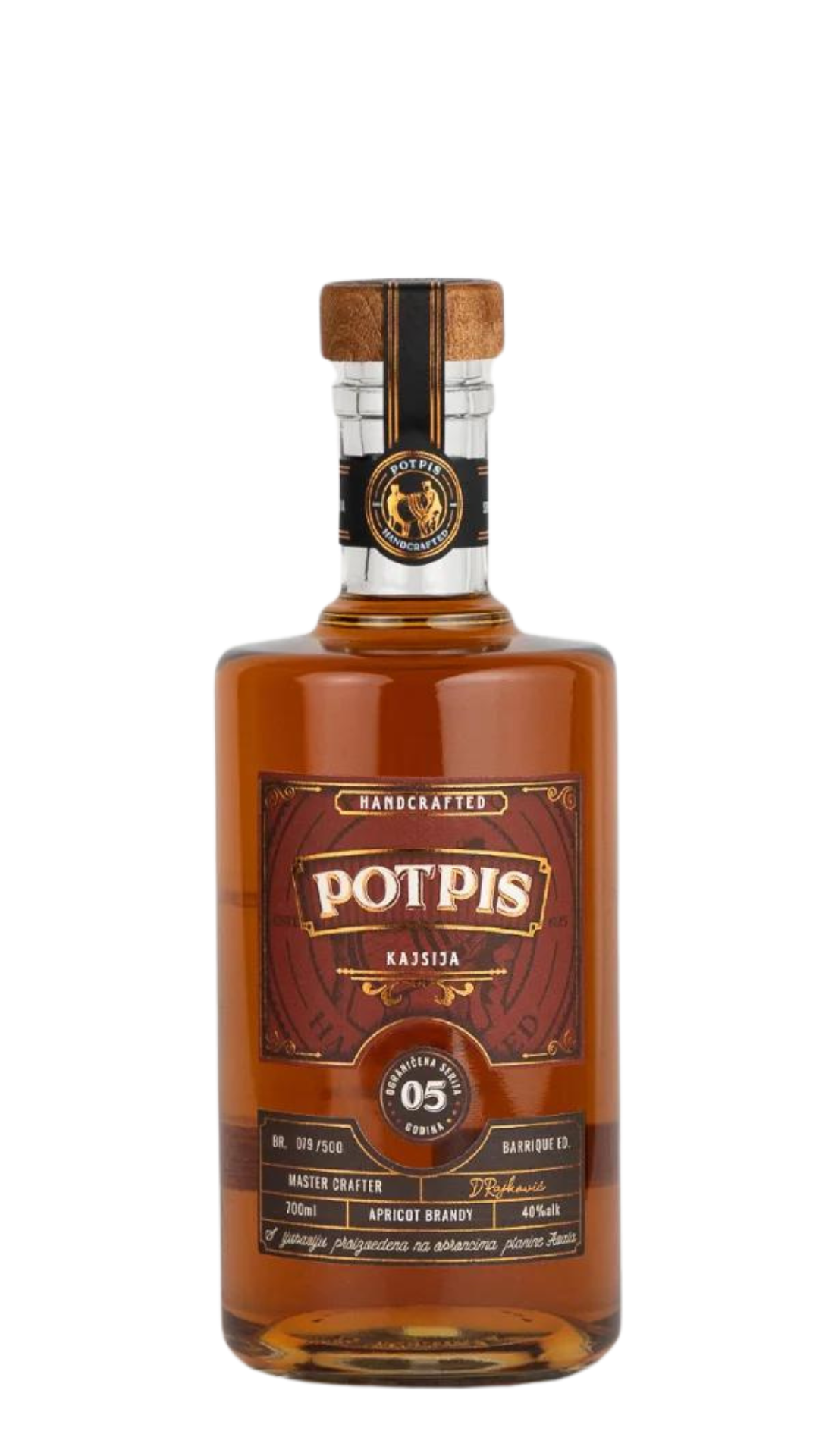 Potpis Apicot Brandy 700ml