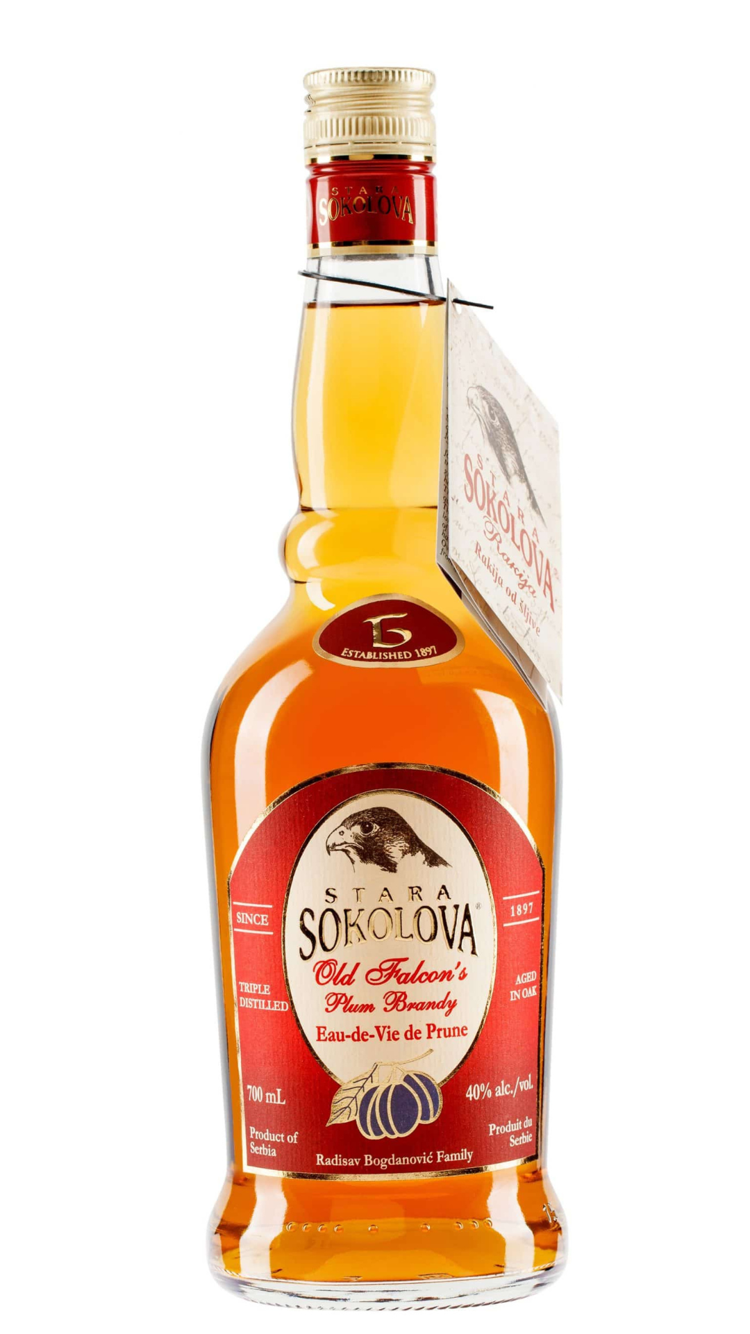 Stara Sokolova Plum Brandy Export 700ml