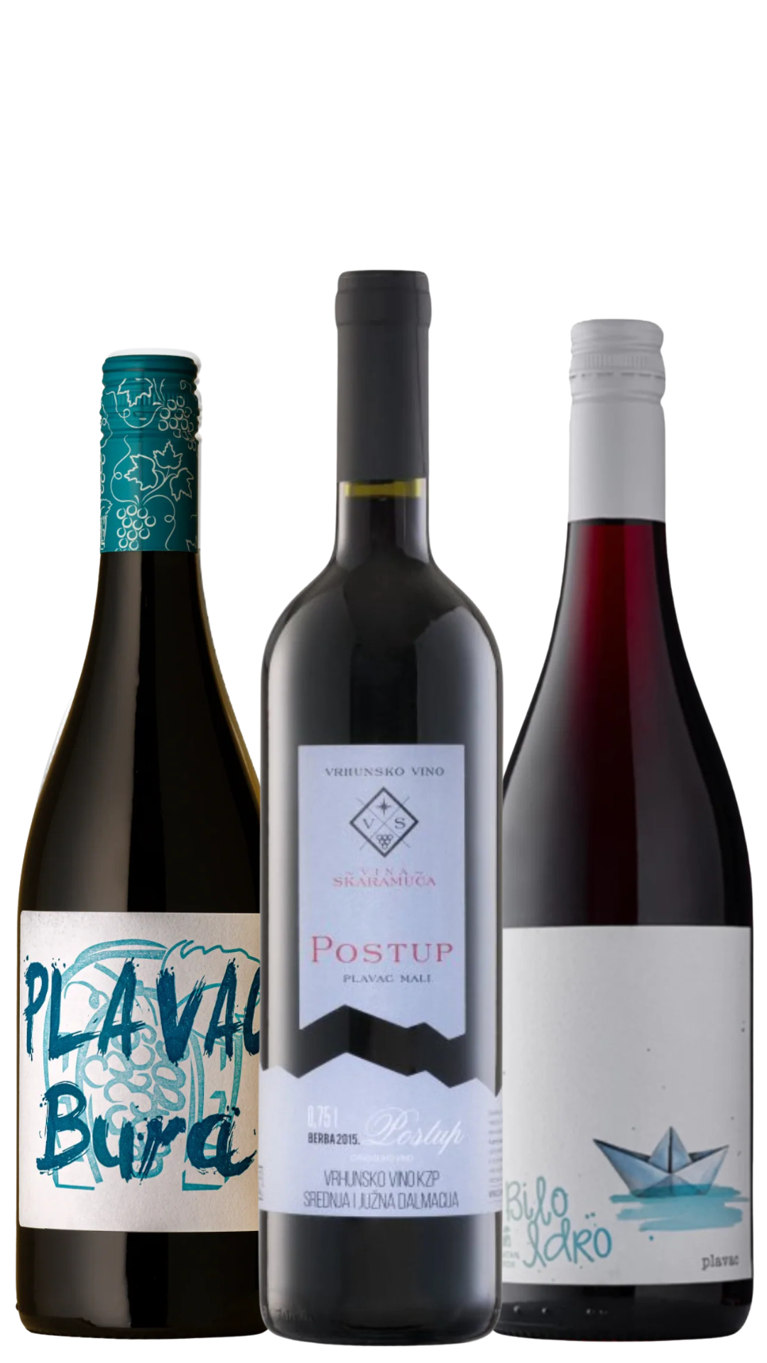 Plavac Croatian Wine x3 Pack