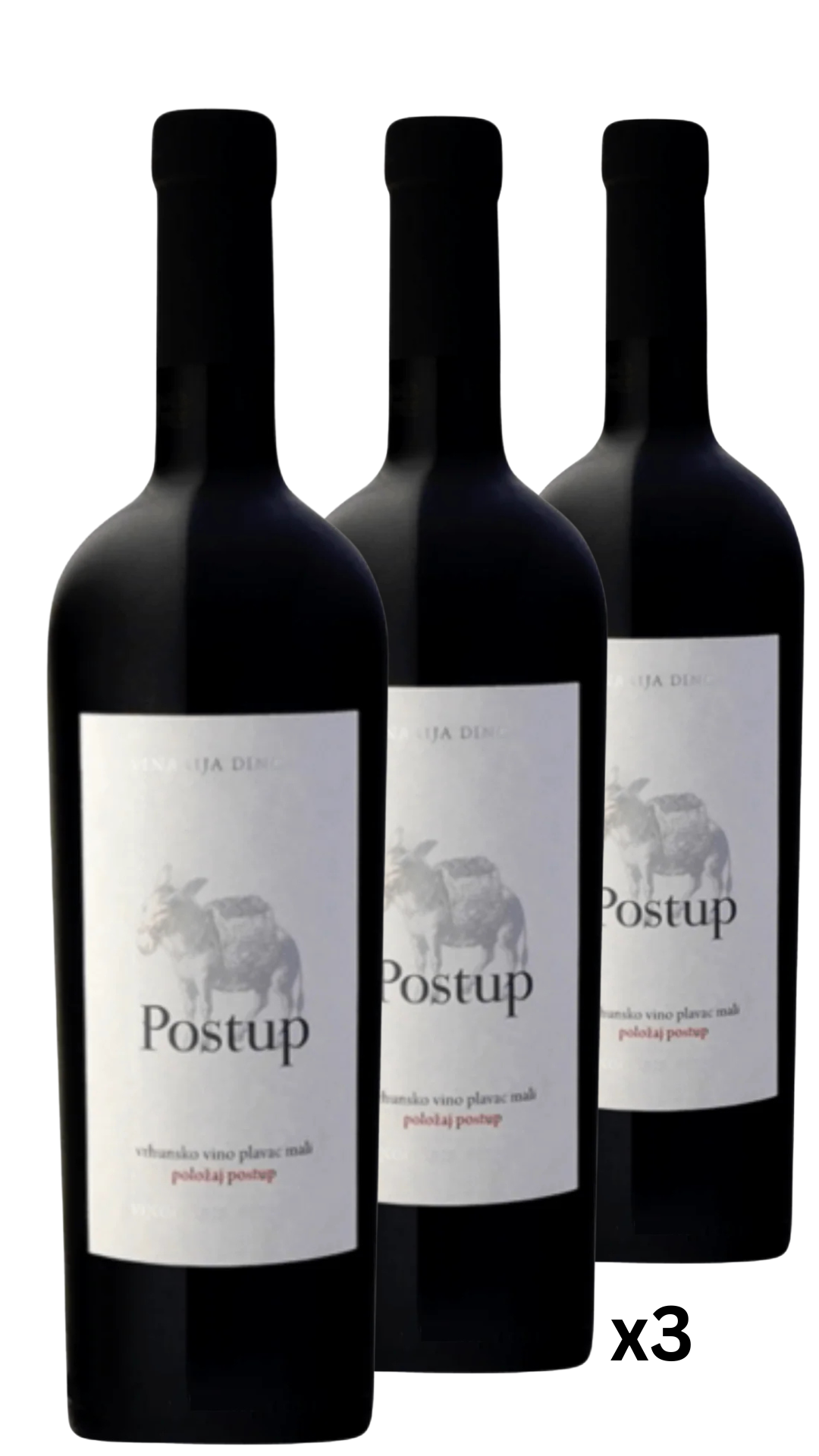 Dingac Postup 750ml Three Pack