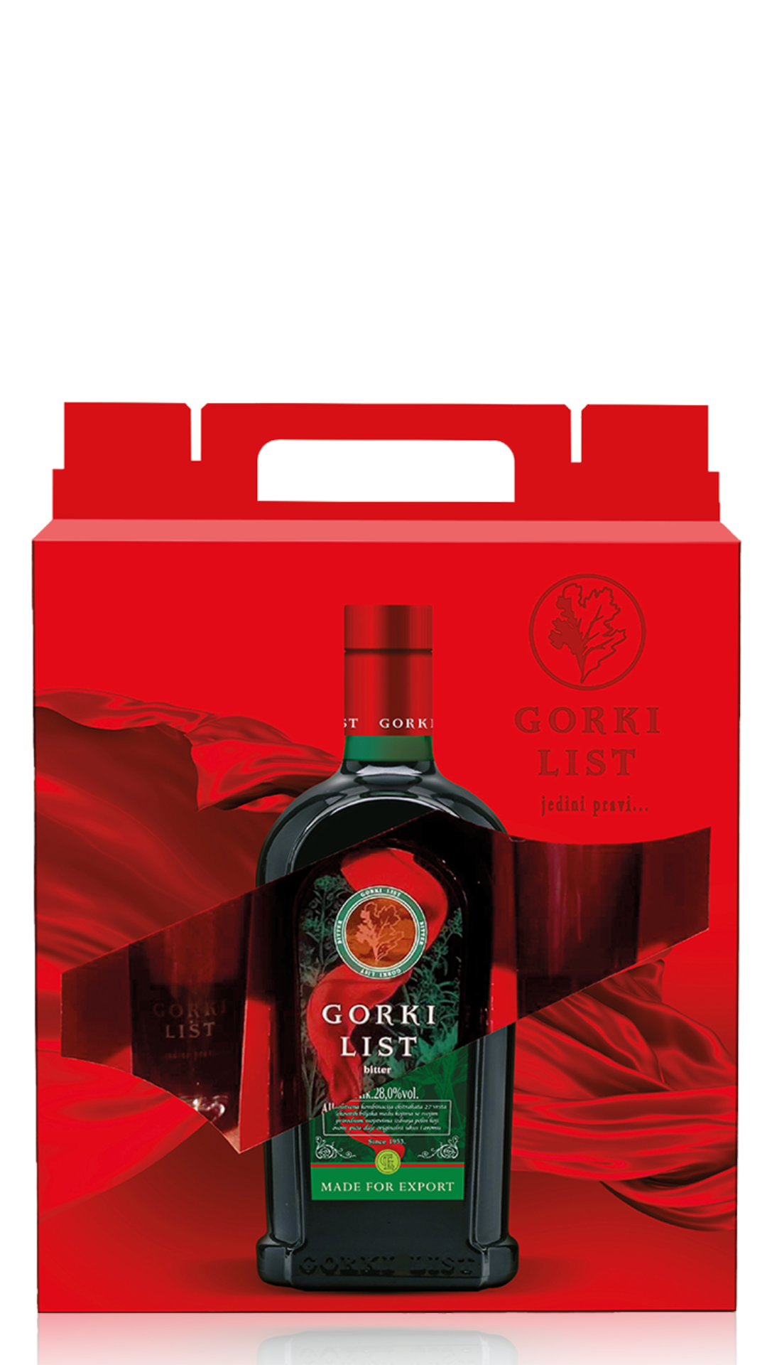 Gorki List Pelinkovac Herbal Liqueur Gift Pack