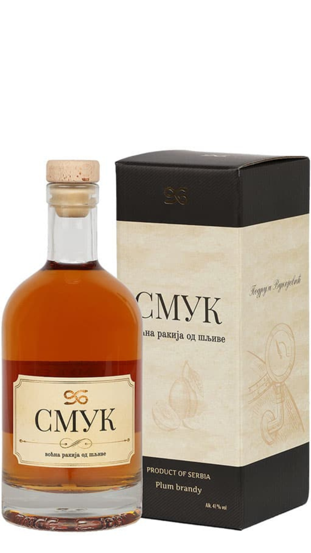 Rakija Smuk Plum Brandy Gift Box 700ml