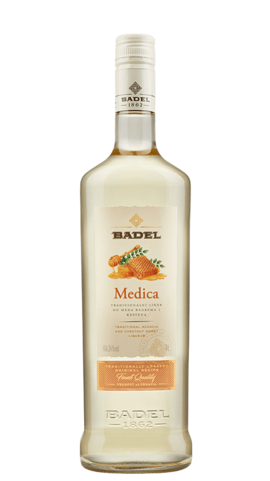 Badel Medica Honey Liqueur 1L available for sale in Australia