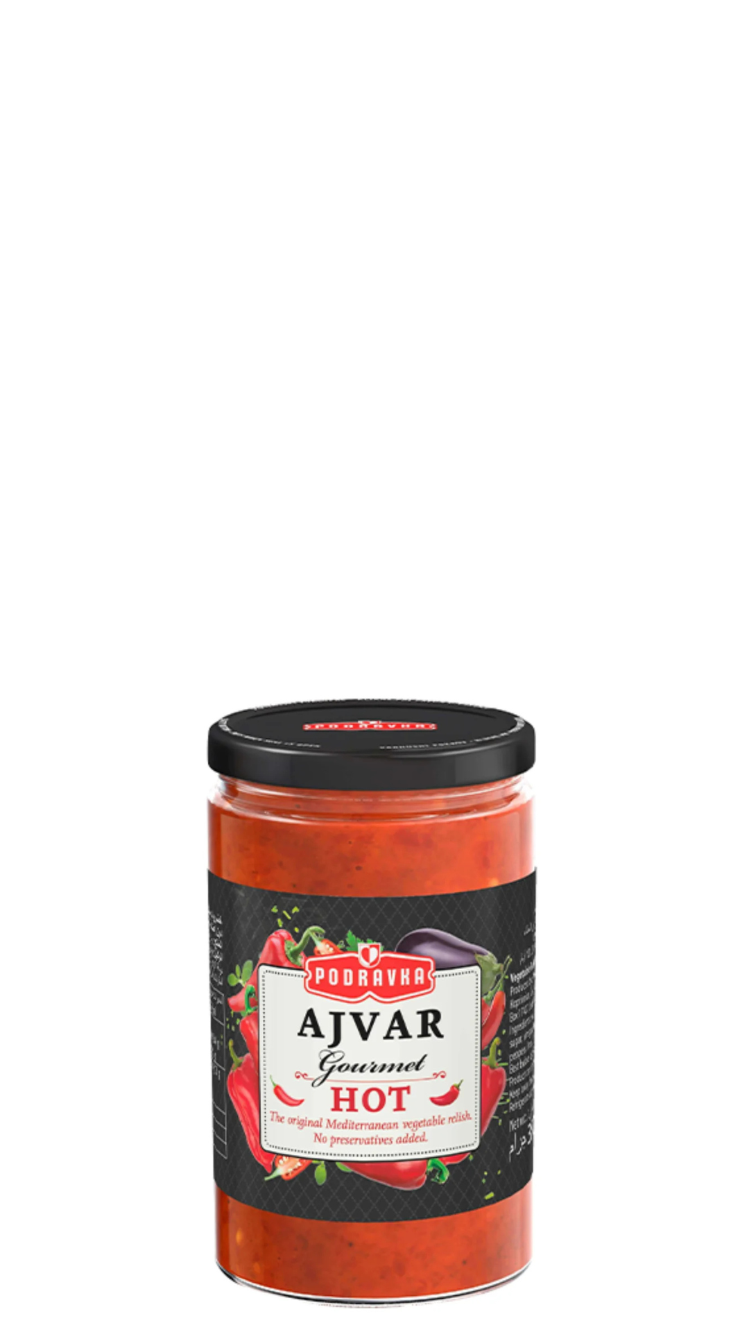 Podravka Ajvar HOT 350g