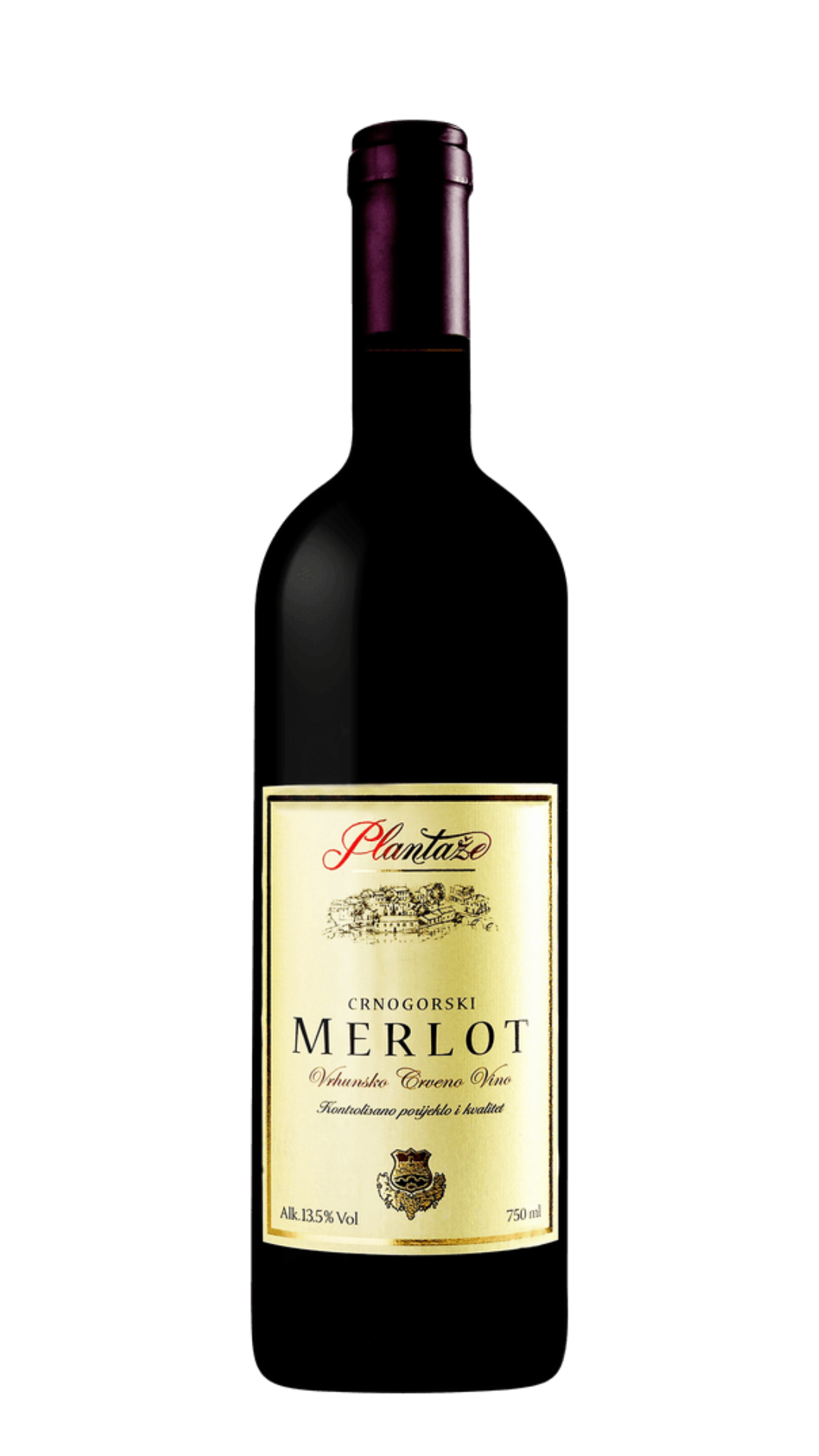 Plantaže Montenegro Merlot 750ml, available for online sale in Australia