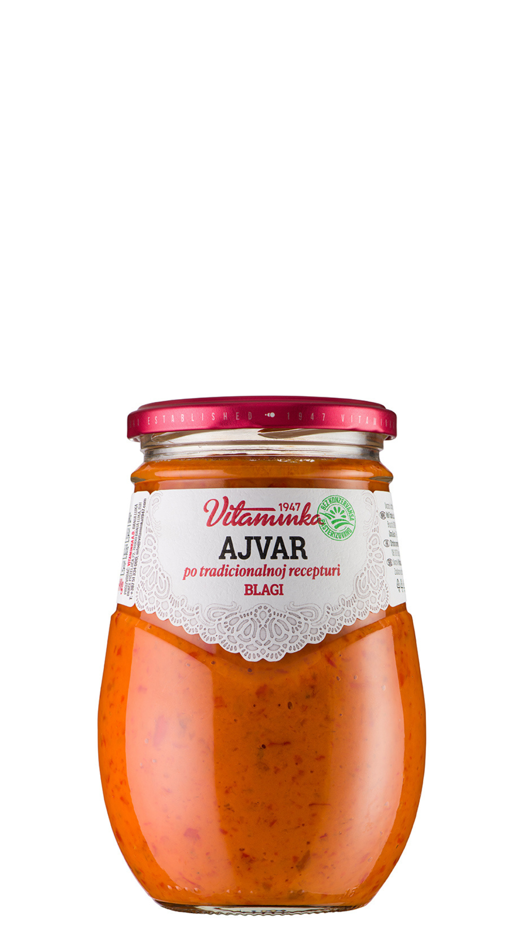Vitaminka Mild Ajvar 690g