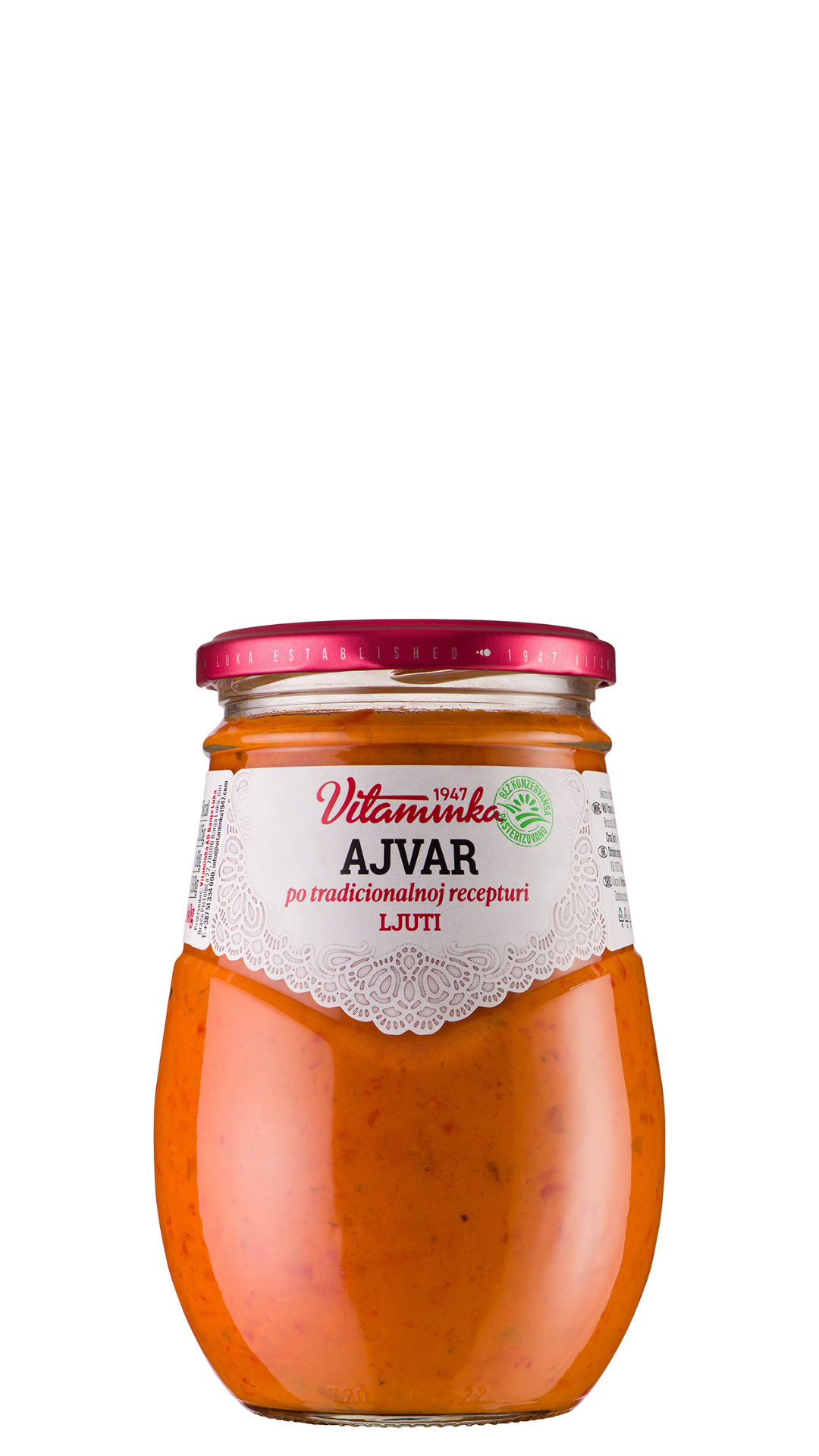 Vitaminka HOT Ajvar 690g