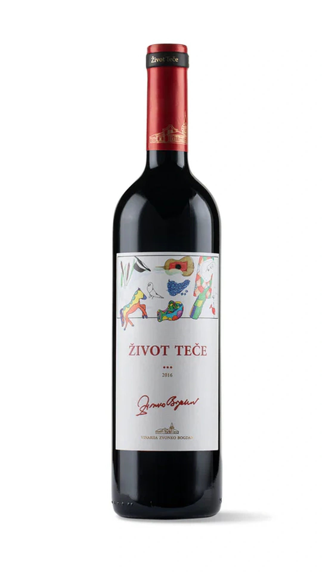 Zvonko Bogdan Zivot Tece Red Wine