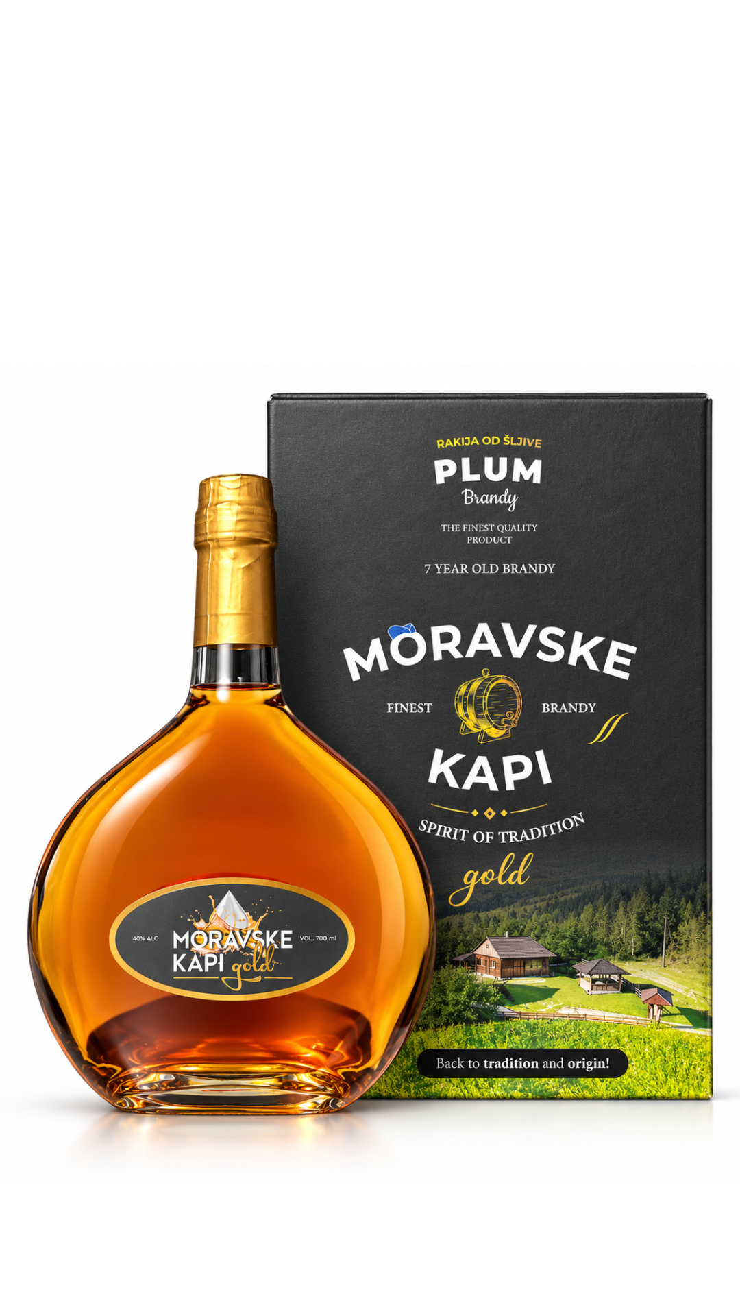 Moravske Kapi Gold 700ml