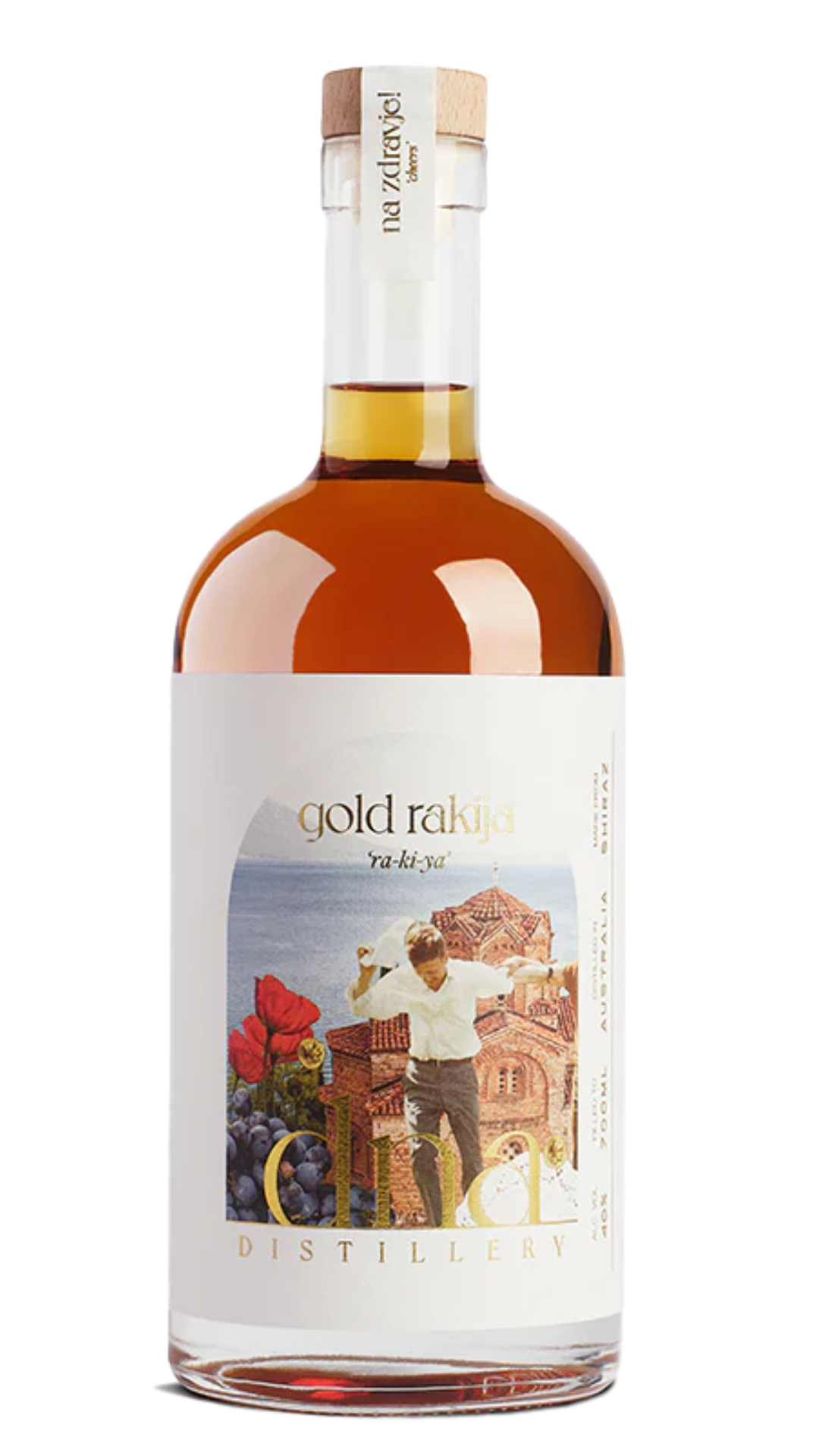 Podrum Rakia DNA Distillery Gold Rakija 700ml | Premium Australian Shiraz Rakija ...