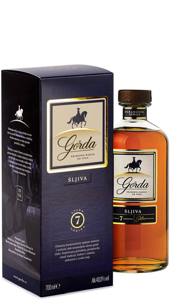 Gorda Plum Brandy 700ml in Gift Box