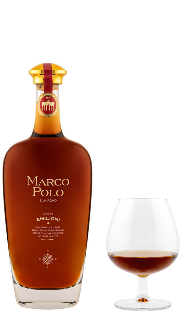 Marco Polo Brandy Gift Box 700ml