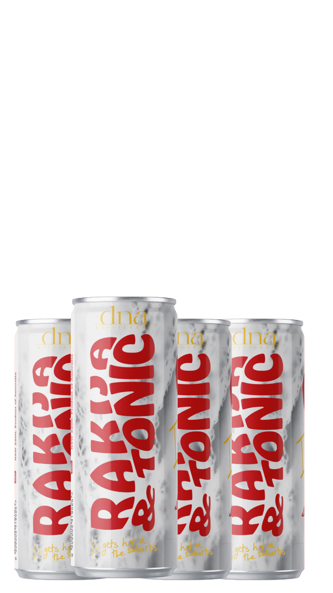 DNA Rakija & Tonic 4x250ml