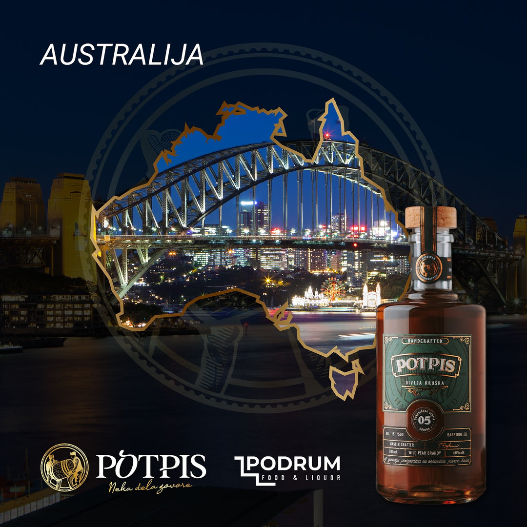 Potpis Barrique Wild Pear Brandy 700ml
