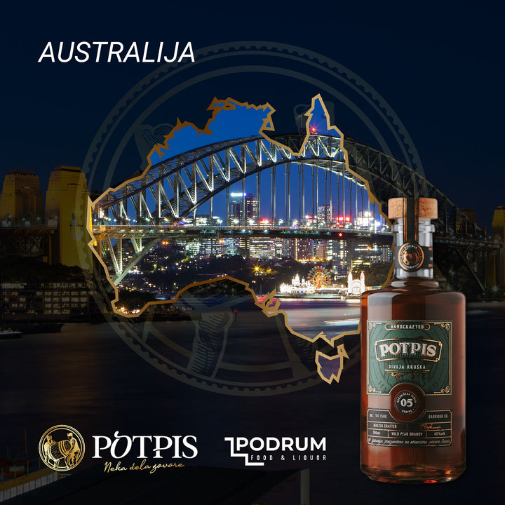 Potpis Barrique Wild Pear Brandy 700ml