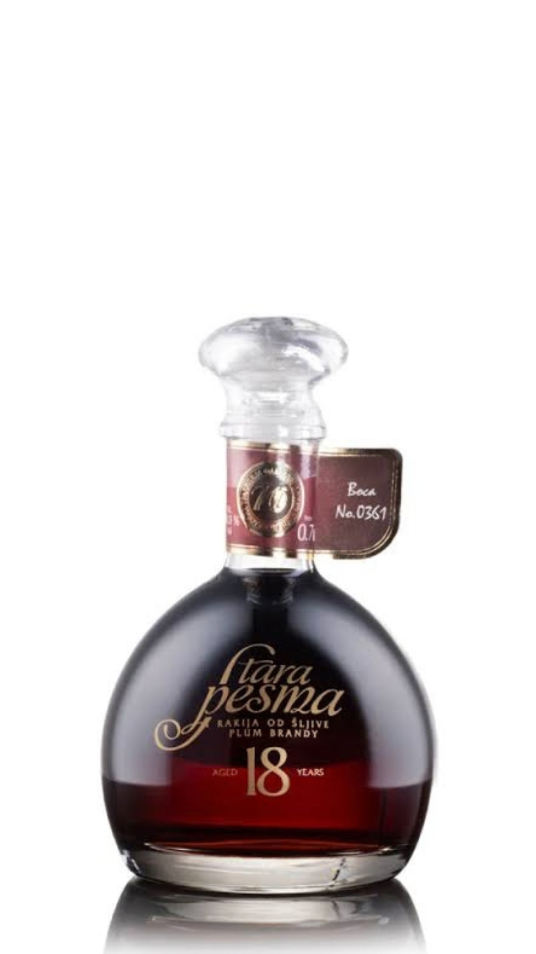 Stara Pesma 18 Year Old Plum Rakija 700ml