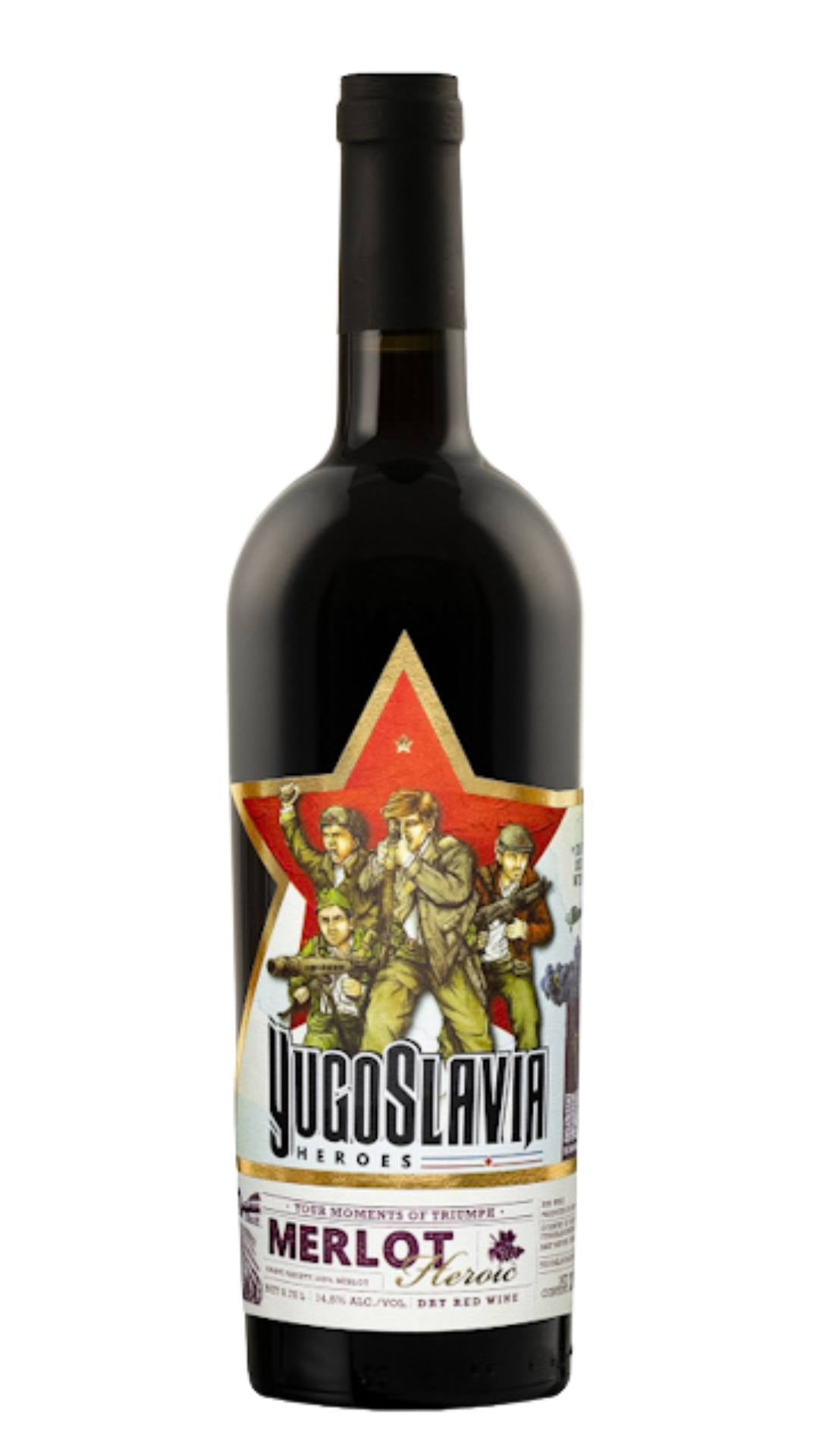 Yugoslavia Heroes Merlot