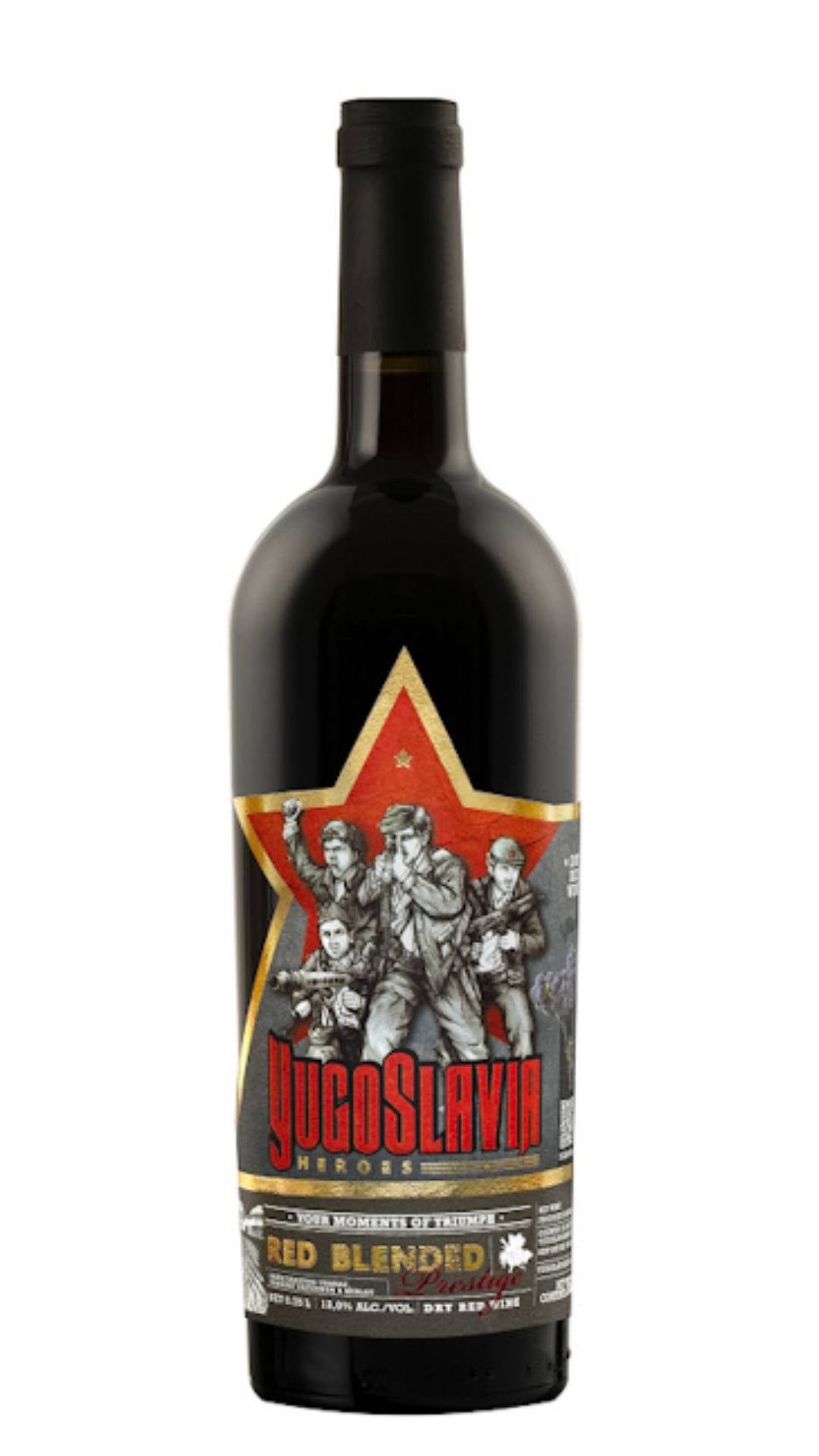 Yugoslavia Heroes Red Blend