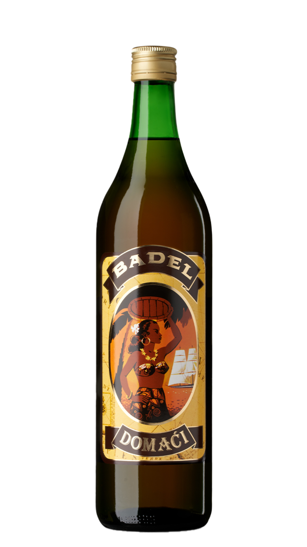 Domaci Rum white background