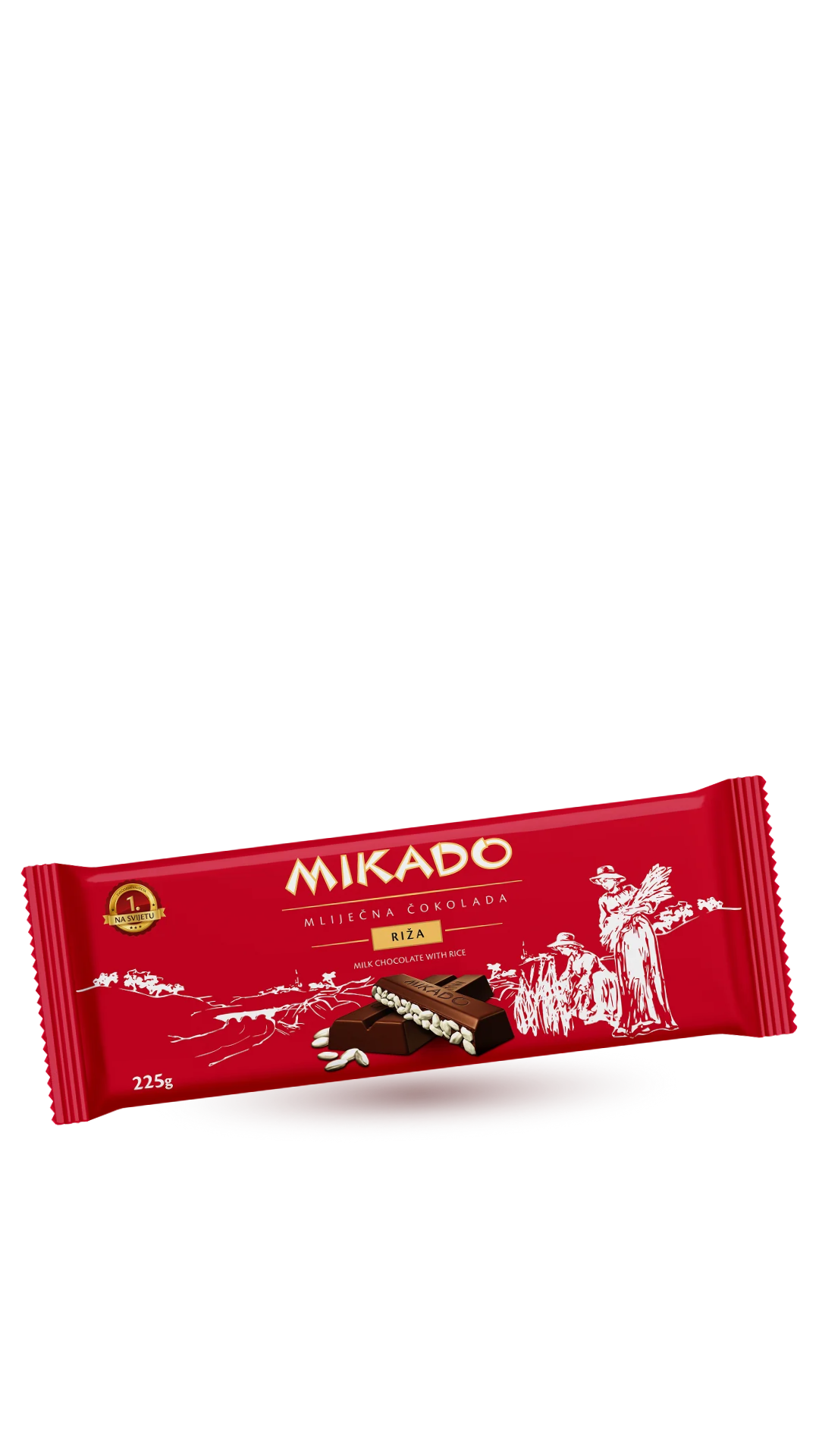 Mikado Rice Chocolate 225g