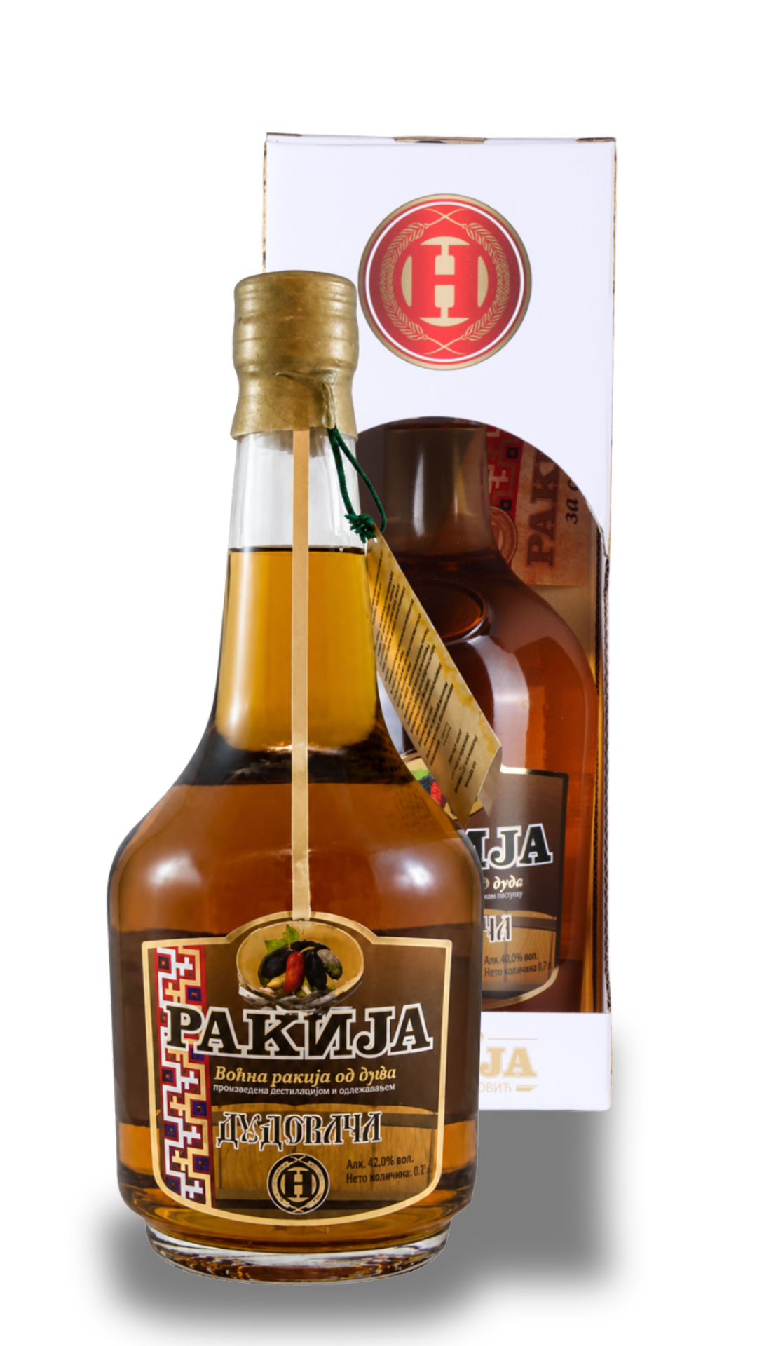 Nedeljkovic Dudovača (Mulberry) Rakija Gift Box 700ml